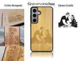 INDIVIDUELL Samsung Galaxy S24 Plus Bambus-Kunststoff