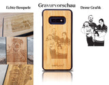 INDIVIDUELL Samsung Galaxy S10e Bambus-Kunststoff