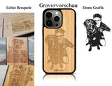 INDIVIDUELL iPhone 14 Pro Bambus-Kunststoff