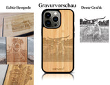 INDIVIDUELL iPhone 15 Pro Bambus-Kunststoff