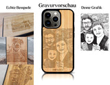 INDIVIDUELL iPhone 14 Pro Max Bambus-Kunststoff