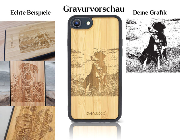 INDIVIDUELL Phone SE 2. Generation Bambus-Kunststoff