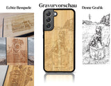 INDIVIDUELL Samsung Galaxy S22 Plus Bambus-Kunststoff