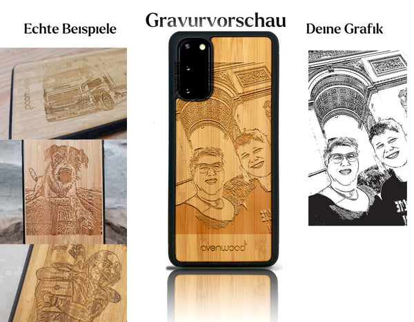 INDIVIDUELL Samsung Galaxy S20 FE Bambus-Kunststoff