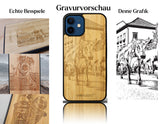 INDIVIDUELL iPhone 12 Bambus-Kunststoff