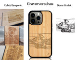 INDIVIDUELL iPhone 16 Pro Max Bambus-Kunststoff