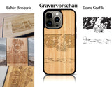 INDIVIDUELL iPhone 16 Pro Max Bambus-Kunststoff
