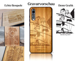 INDIVIDUELL Huawei P20 Pro Bambus-Kunststoff