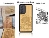 INDIVIDUELL Samsung Galaxy A55 Bambus-Kunststoff