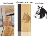 INDIVIDUELL iPhone 15 Pro Bambus-Kunststoff