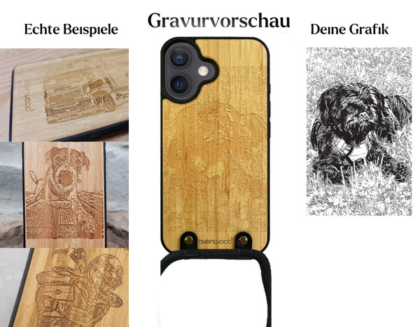 INDIVIDUELL iPhone 16 Pro Hülle zum Umhängen