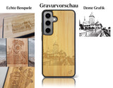 INDIVIDUELL Samsung Galaxy S24 Bambus-Kunststoff