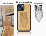 INDIVIDUELL iPhone 15 Bambus-Kunststoff