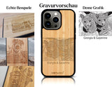 INDIVIDUELL iPhone 15 Pro Bambus-Kunststoff