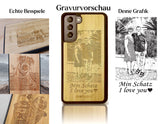 INDIVIDUELL Samsung Galaxy S21 Bambus-Kunststoff