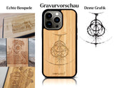 INDIVIDUELL iPhone 15 Pro Bambus-Kunststoff