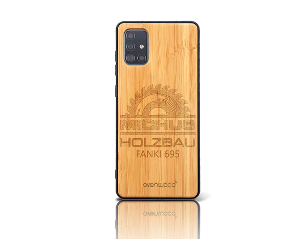 INDIVIDUELL Samsung Galaxy A35 Bambus-Kunststoff
