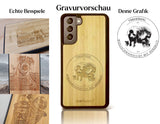 INDIVIDUELL Samsung Galaxy A52 Bambus-Kunststoff