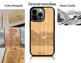 INDIVIDUELL iPhone 15 Pro Bambus-Kunststoff