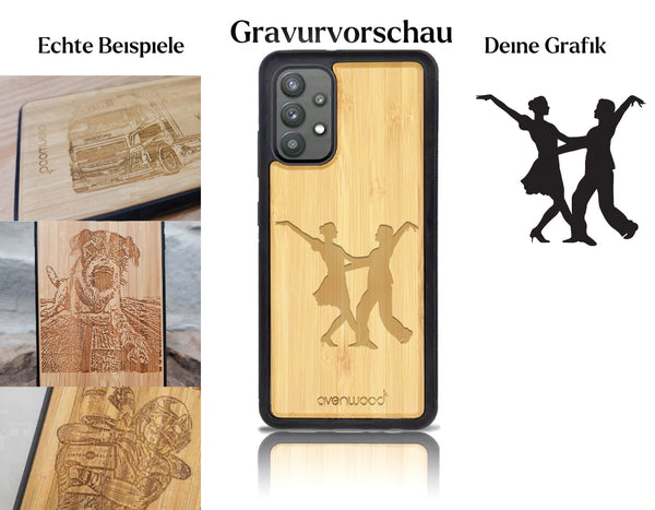 INDIVIDUELL Samsung Galaxy A32 4G Bambus-Kunststoff