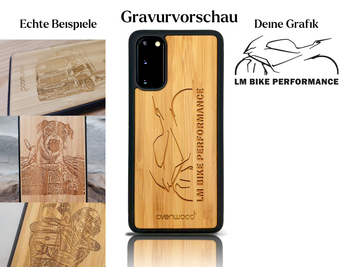 INDIVIDUELL Samsung Galaxy S20 FE Bambus-Kunststoff