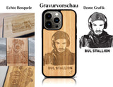 INDIVIDUELL iPhone 16 Pro Bambus-Kunststoff