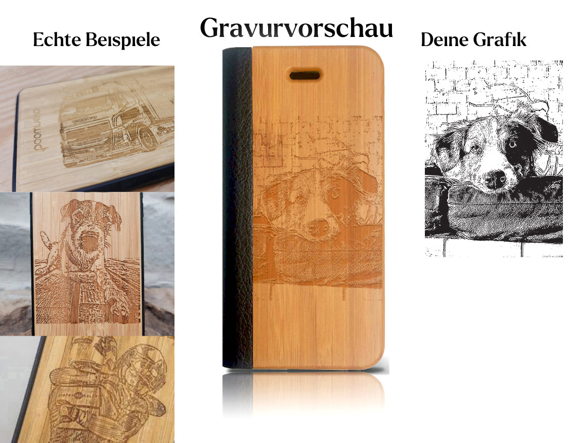 INDIVIDUELL iPhone SE 2. Generation Flipcase