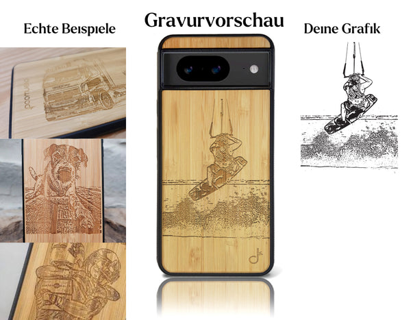 INDIVIDUELL Pixel 7Bambus-Kunststoff