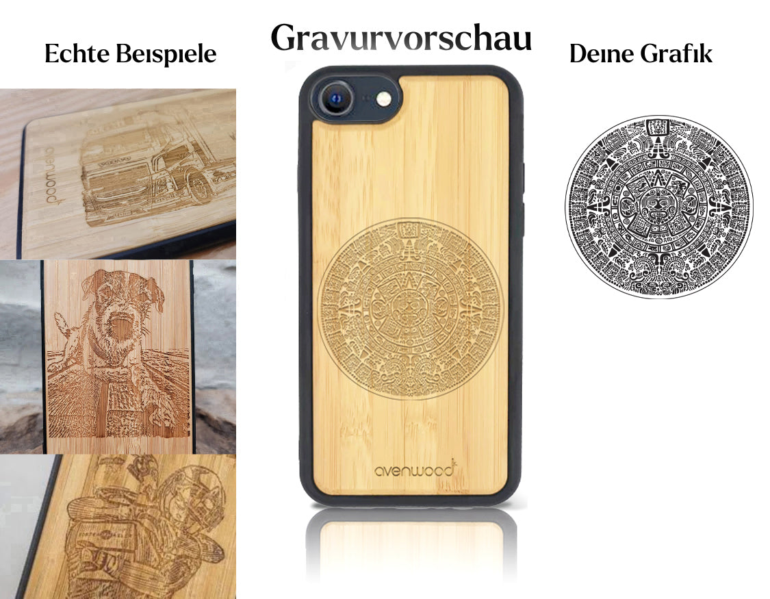 INDIVIDUELL Phone SE 2. Generation Bambus-Kunststoff