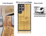 INDIVIDUELL Samsung Galaxy S24 Ultra Bambus-Kunststoff