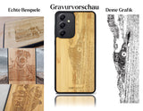 INDIVIDUELL Samsung Galaxy A34 Bambus-Kunststoff