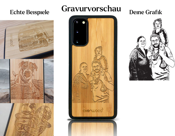 INDIVIDUELL Samsung Galaxy S20 FE Bambus-Kunststoff