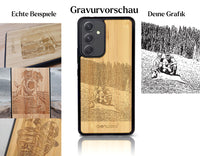 Thumbnail for INDIVIDUELL Samsung Galaxy A54 Bambus-Kunststoff