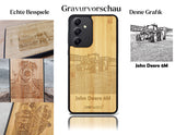 INDIVIDUELL Samsung Galaxy A35 Bambus-Kunststoff