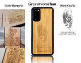 INDIVIDUELL Samsung Galaxy S20 Bambus-Kunststoff