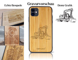 INDIVIDUELL iPhone 11 Bambus-Kunststoff