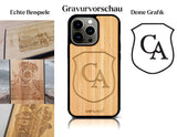 INDIVIDUELL iPhone 14 Pro Bambus-Kunststoff