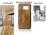 INDIVIDUELL Samsung Galaxy S8 Bambus-Kunststoff
