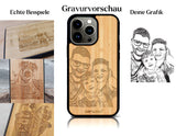 INDIVIDUELL iPhone 14 Pro Max Bambus-Kunststoff