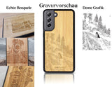 INDIVIDUELL Samsung Galaxy S21 FE 5G Bambus-Kunststoff