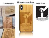 INDIVIDUELL iPhone X / XS Bambus-Kunststoff