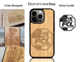 INDIVIDUELL iPhone 16 Pro Bambus-Kunststoff