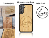 INDIVIDUELL Samsung Galaxy S22 Plus Bambus-Kunststoff