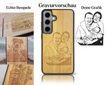 INDIVIDUELL Samsung Galaxy S24 Plus Bambus-Kunststoff