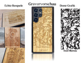 INDIVIDUELL Samsung Galaxy S22 Ultra Bambus-Kunststoff