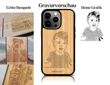 INDIVIDUELL iPhone 14 Pro Max Bambus-Kunststoff