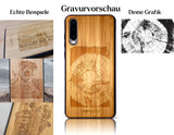 INDIVIDUELL Huawei P30 Bambus-Kunststoff