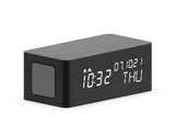 Wecker & Wireless Charger | Avenwood 032 Schwarz