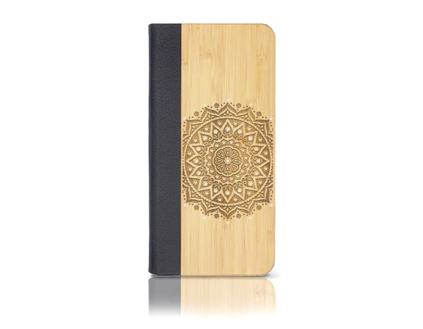 Étui à rabat MANDALA SWAROVSKI pour Samsung Galaxy S22 Plus