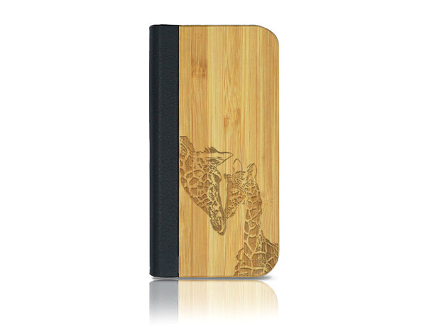 Giraffen Mama iPhone 13 Mini Klappcase
